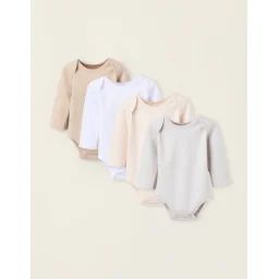 Pack 4 Bodies De Coton Multicolore