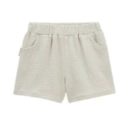 Short Bébé En Gaze De Coton Brisbane Blanc