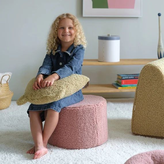 Pouf Enfant Bouclette Pouffus Guava Pink