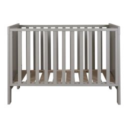 Lit bébé à barreaux 120x60cm Mila Stone