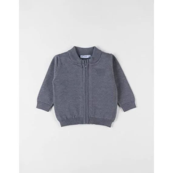 Cardigan En Tricot Gris