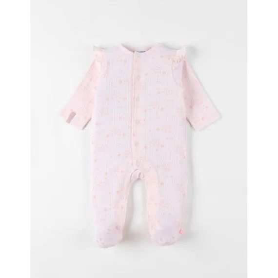 Pyjama Bébé Coton Fantaisie Rose