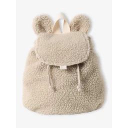 Sac à dos maternelle oreilles en volume sable