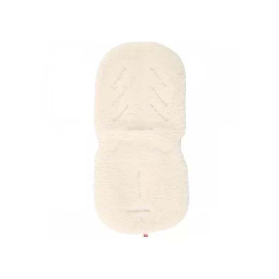 Assise en peau d&rsquo;agneau blanche