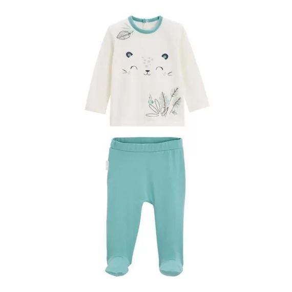 Pyjama bébé 2 pièces Belem bleu