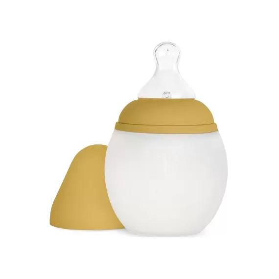 BibRond anti-colique en silicone curry (240 ml)