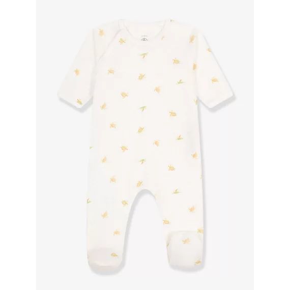 Dors-bien tortues PETIT BATEAU blanc imprimé