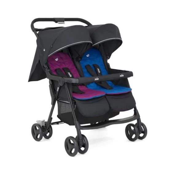 Poussette Double Joie Aire Twin – Rosy & Sea