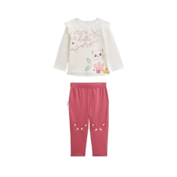 Pyjama Bébé 2 Pièces Alba Rose