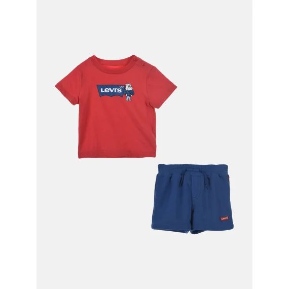 Ensemble 2 Pièces Rouge / Bleu