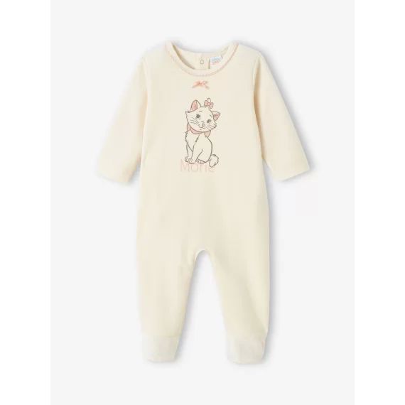 Dors-bien bébé fille Disney® Marie les Aristochats en velours vanille
