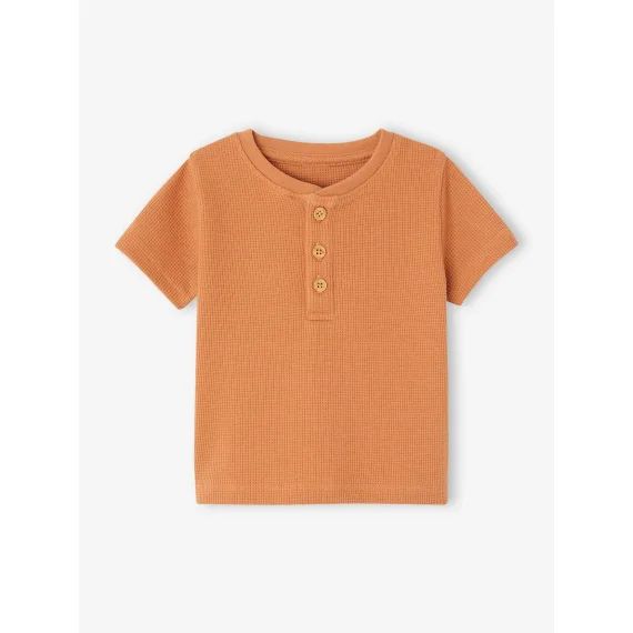 T-shirt tunisien nid d’abeille bébé camel