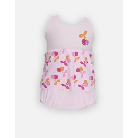 Maillot De Bain Double Protection Griotte Rose