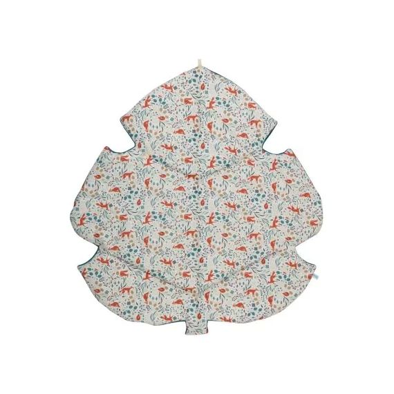 Tapis de jeu Feuille renard (90 x 80 cm)