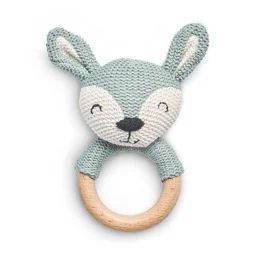Anneau De Dentition Biche Vert Cendré – Jollein – Bébé Vert