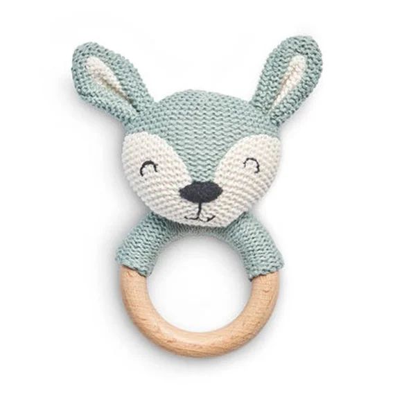Anneau De Dentition Biche Vert Cendré – Jollein – Bébé Vert