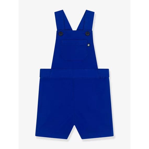 Salopette courte bébé PETIT BATEAU marine