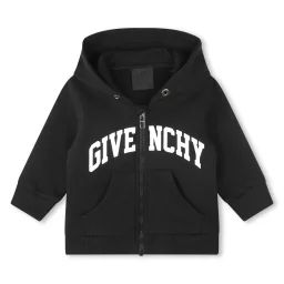 Cardigan à capuche Garçon Noir