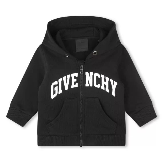 Cardigan à capuche Garçon Noir