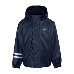Veste Imperméable Bébé Polyester Pu Coating Daire Bleu Marine