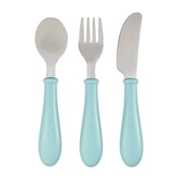 Set Couverts Inox Béaba – Airy Green