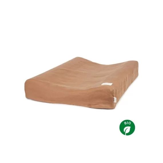 Matelas à langer Zen Lin français noisette
