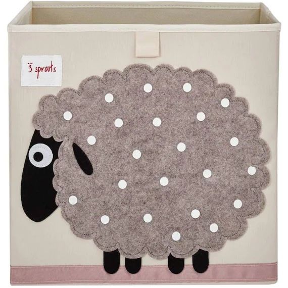 Sac et bac à jouets – Coffre a jouet  Mouton gris