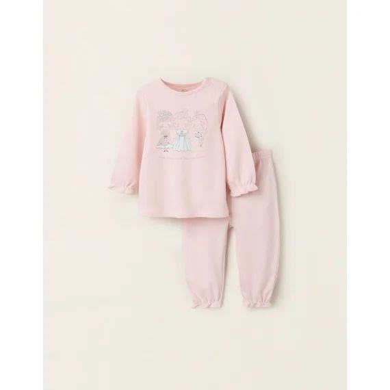 Pyjama En Coton Rose Clair