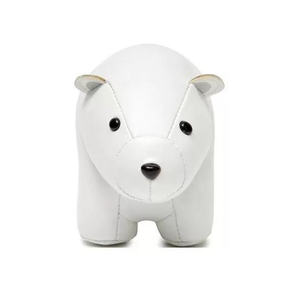 Hochet Nathan le petit Ours blanc Tiny Friends (15 x 8 cm)