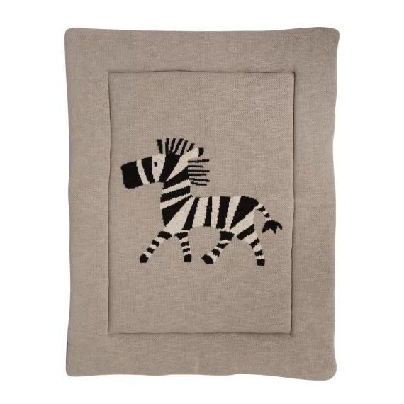 Tapis de parc en tricot 73x93cm