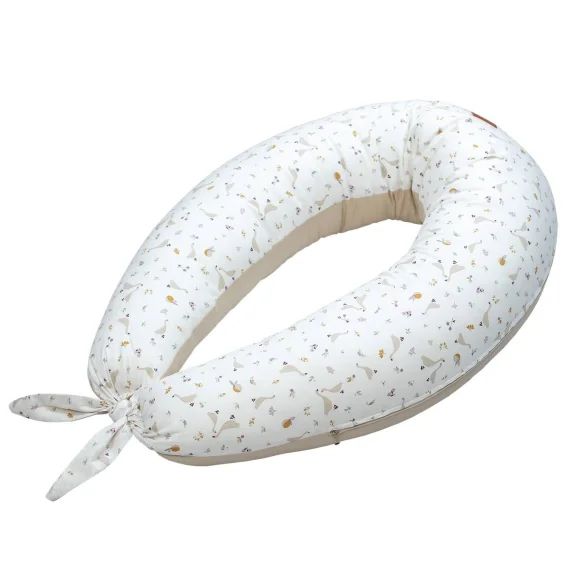 Coussin De Maternité Et D&rsquo;allaitement + Housse Sidonia Sidonia, Beige, Écru, Blanc