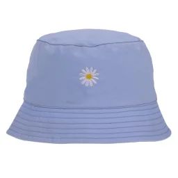 Bob 100% Coton, Ajustable Tour De Tête Bleu Clair
