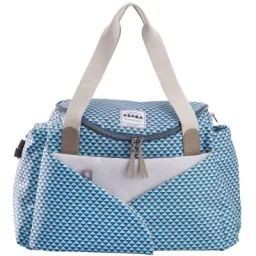 Sac à langer Sydney II Play Print bleu