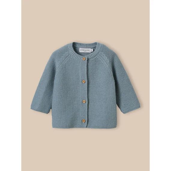 Cardigan En Coton Biologique Et Laine Nuage