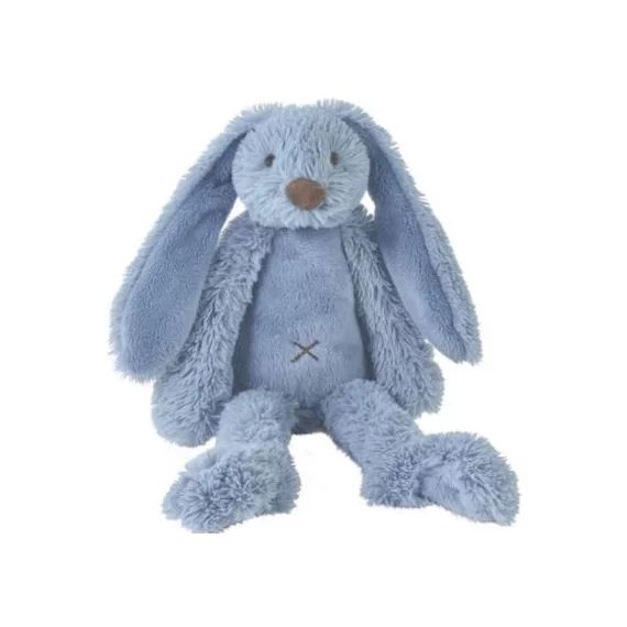 Peluche lapin bleue Richie (38 cm)