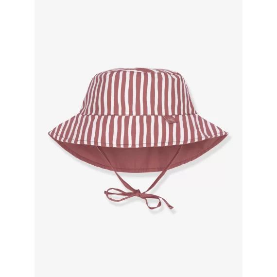 Chapeau de soleil réversible Splash&Fun LASSIG rayures rouge