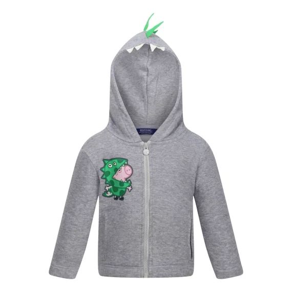 Veste Polaire Coton Peppa Pig Gris