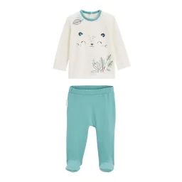 Pyjama bébé 2 pièces Belem bleu