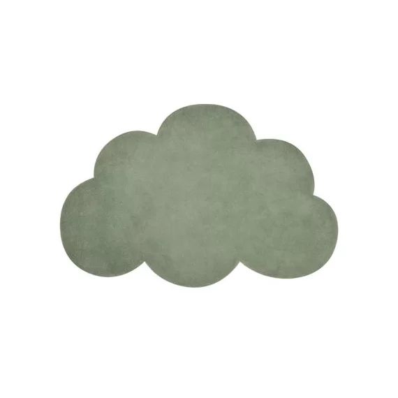 Tapis nuage vert Kale green (67 x 100 cm)