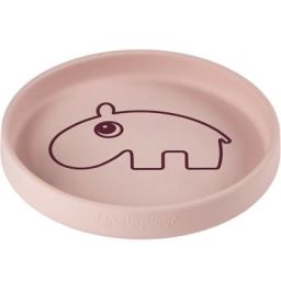 Assiette en silicone Ozzo Rose