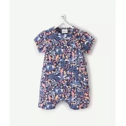 Le dors bien short imprimé tropical en coton biologique –  – Soldes