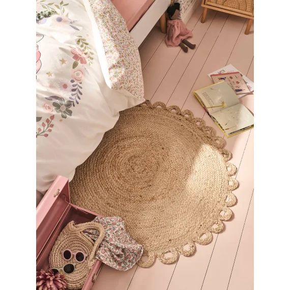 Tapis rond en jute FESTON beige
