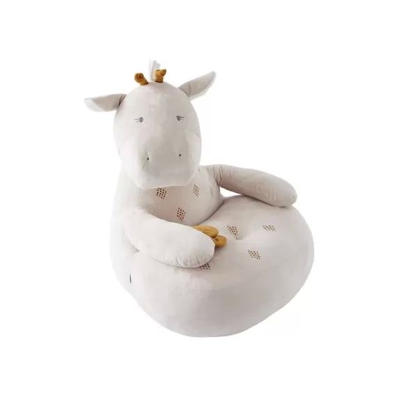 Fauteuil peluche Tiga la girafe TSO