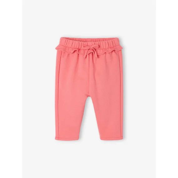Pantalon molleton Basics bébé fille rose