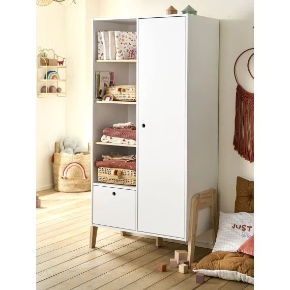 Armoire LIGNE RÉTRO blanc