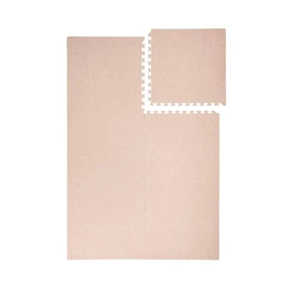 Tapis De Jeu Prettier Puzzle Toddlekind Rose – Taille 120x180cm – Mousse Eco-responsable Eva Rose