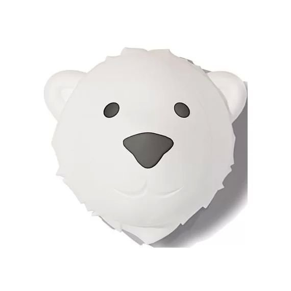 Veilleuse murale tactile Bjorn l&rsquo;ours polaire (16 cm)