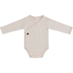 Body manches longues en coton bio Melange warm linen (Naissance)