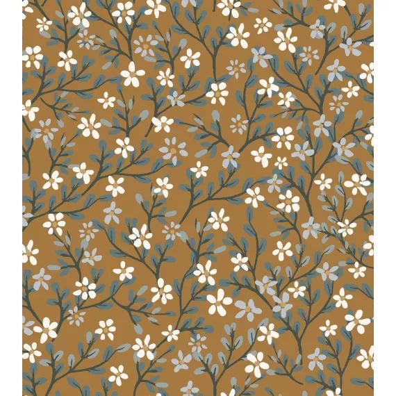 Papier peint Braylynn motif fleurs (50cm x 10m)