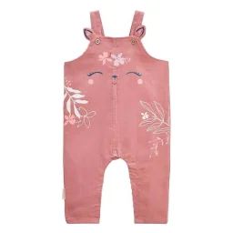 Salopette En Velours Côtelé Bébé Fille Rosa Rose
